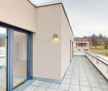 Hoch hinaus! Großzügige 3-Zimmer-Wohnung mit Dachterrasse und EBK - Foto 1