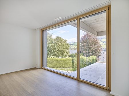 Idyllische Gartenwohnung - optimale Verkehrsanbindung - Foto 2