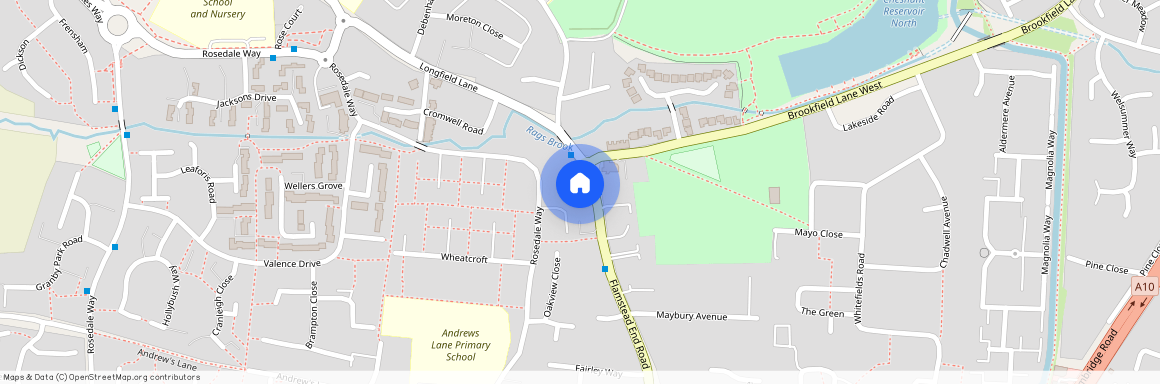 Flamstead End Road, Cheshunt, Waltham Cross, Hertfordshire, EN8 0JB