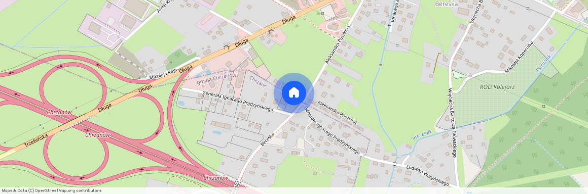 ul. Broniewskiego, Chrzanów, Chrzanów, chrzanowski, małopolskie