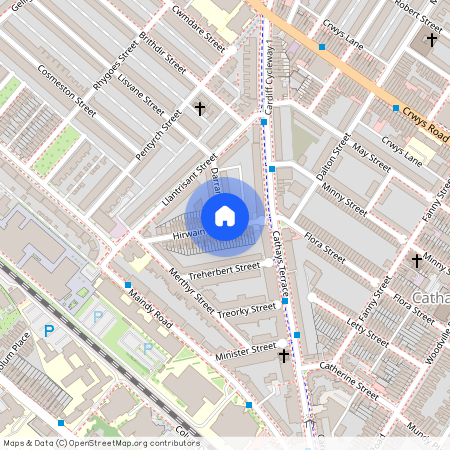 Hirwain Street, Cathays