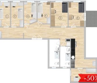 Pokój, ul. Brzozowa - Фото 2