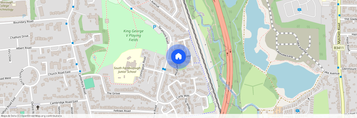 Collingwood, Farnborough, GU14