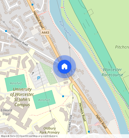 City centre, wr2 5pd, Worcester