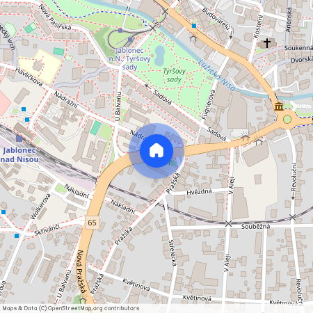 Pražská, Jablonec Nad Nisou