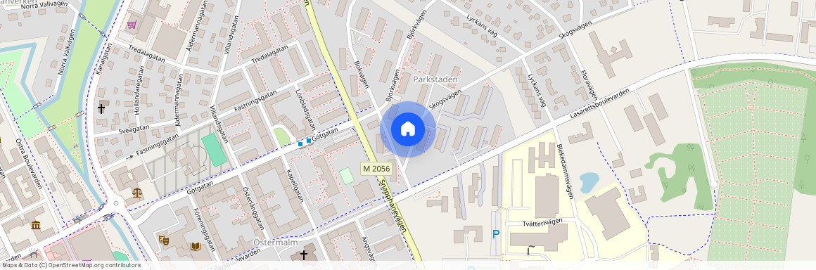 Kristianstad, Skåne, Skogsvägen 2 A