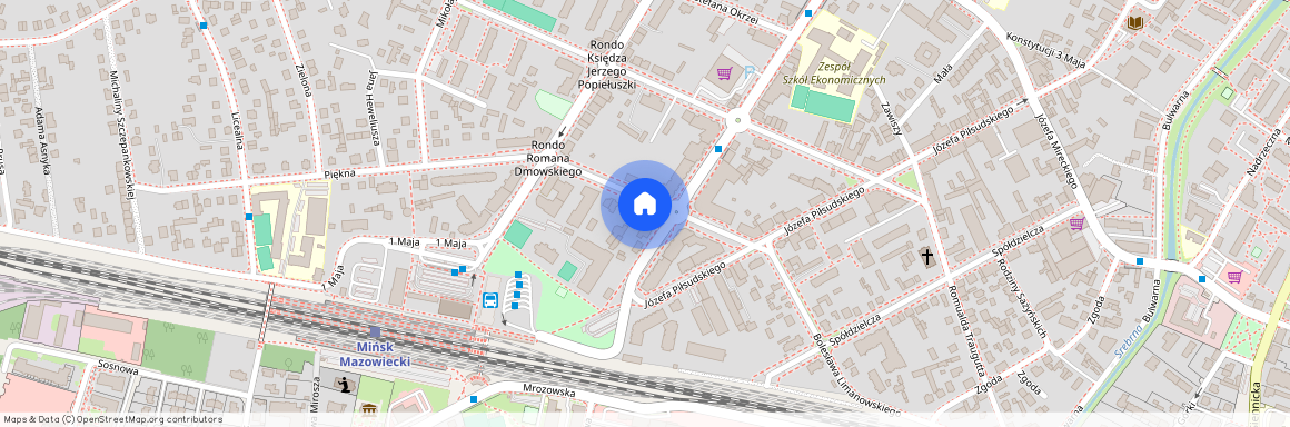 ul. Ignacego Daszyńskiego, Mińsk Mazowiecki, miński, mazowieckie