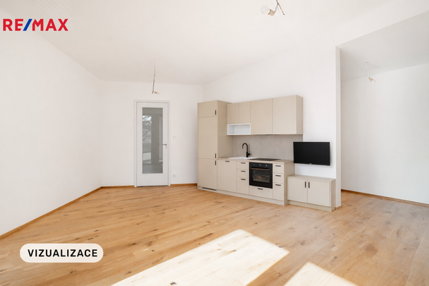 Pronájem bytu 1+kk v osobním vlastnictví 35 m², Praha 4 - Nusle - Fotografie 1