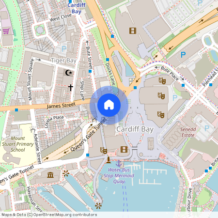 Quayside, Bute Crescent, Cardiff Bay, Cardiff Bay, Cardiff, CF10 5BX