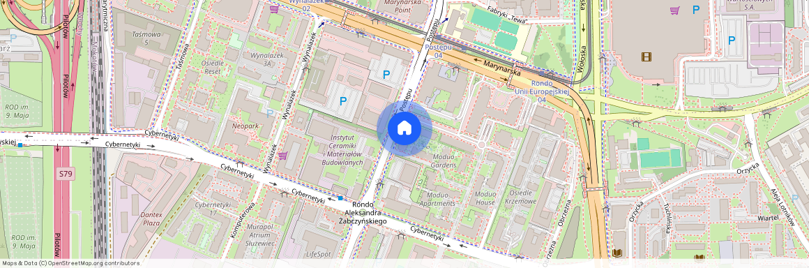 ul. Postępu 12B, Służewiec, Mokotów, Warszawa, mazowieckie