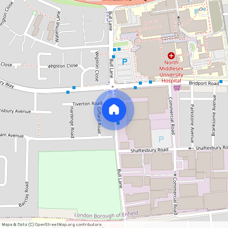 Bull Lane, Edmonton, London, N18