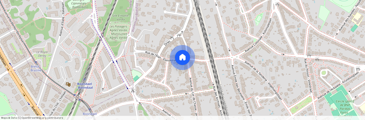 Rue de l'Elan, 1170, Watermael-Boitsfort