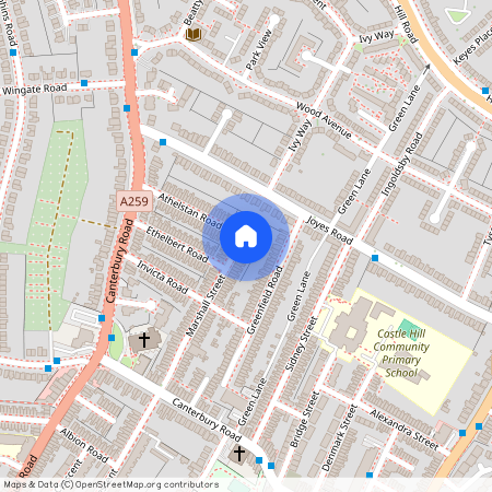 Marshall Street, Folkestone, Kent