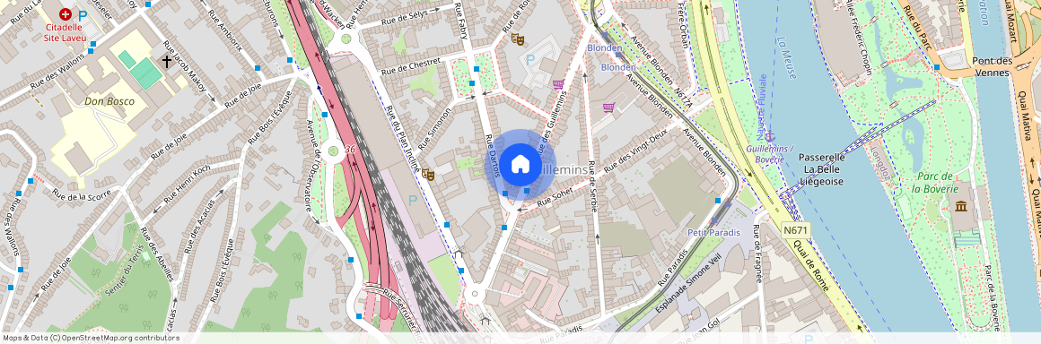 Rue des Guillemins 74 / 21, 4000 Liège