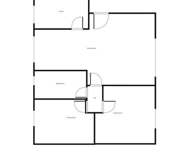 1. OG / 3 Zimmer ab Januar (frisch saniert) - Foto 1