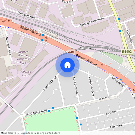 Canada Crescent, W3, Acton