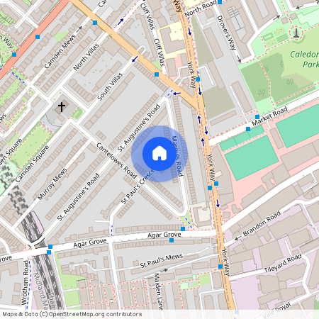 Marquis Road, Camden, London, NW1