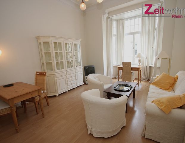 Möblierte 2-Zimmer Jugendstil-Wohnung in Schlossparknähe, mit Erker - Foto 1