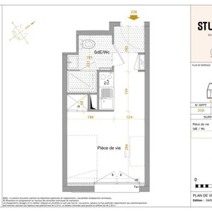 Location Appartement 1 pièce Meublé 17m² NANTES 44300 - Photo 3