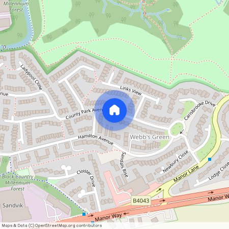 County Park Avenue, Halesowen, Birmingham B62 8SU