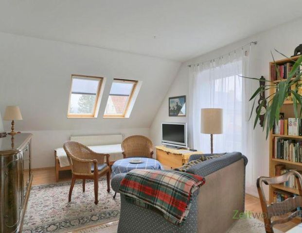 (EF1321_M) Jena: Nord, möblierte 2-Zimmer-Wohnung mit Dachbalkon in ruhiger grüner Lage, PKW-Stellplatz inkl. - Foto 1