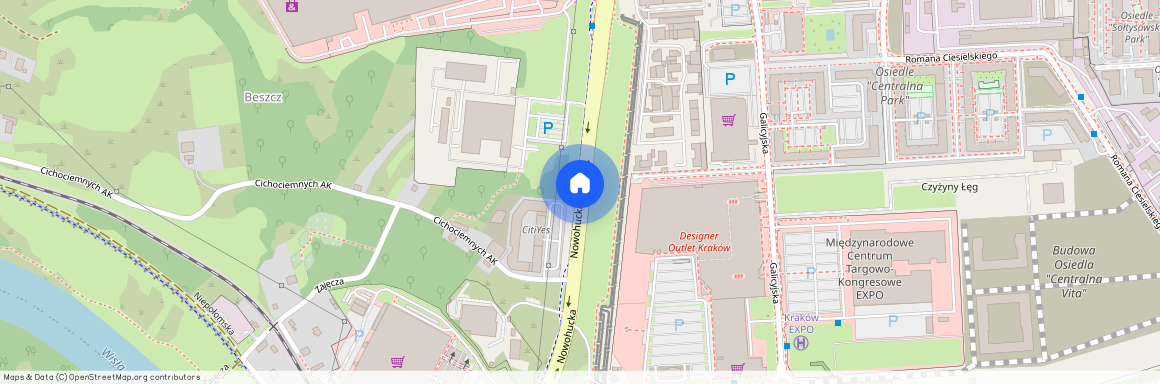 ul. Nowohucka, Łęg, Czyżyny, Kraków, małopolskie