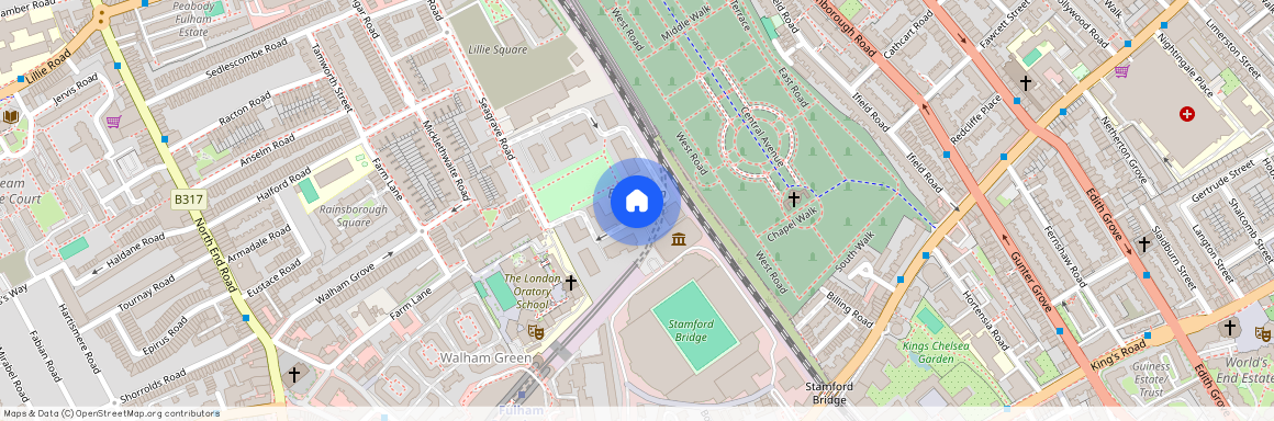 Brompton Park Crescent, West Brompton, London, SW6