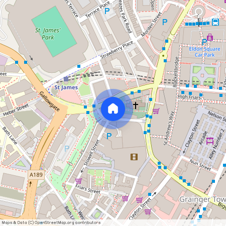 EE The Gatehouse, 70 St. Andrews Street, Newcastle upon Tyne, Tyne and Wear, NE1