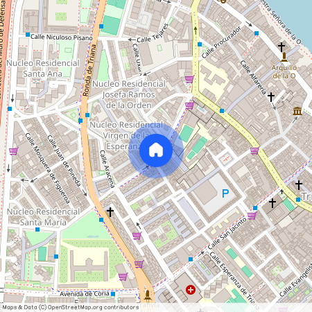 Calle San Vicente de Paúl, Sevilla, Andalusia 41010