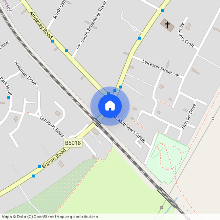 Branston Road, Burton-on-Trent, Staffordshire, DE14
