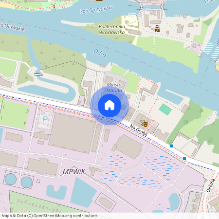 ul. Na Grobli, Przedmieście Oławskie, Krzyki, Wrocław, dolnośląskie