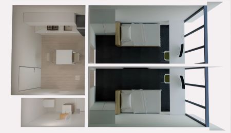 Studio Apartment Twin share - Photo 3