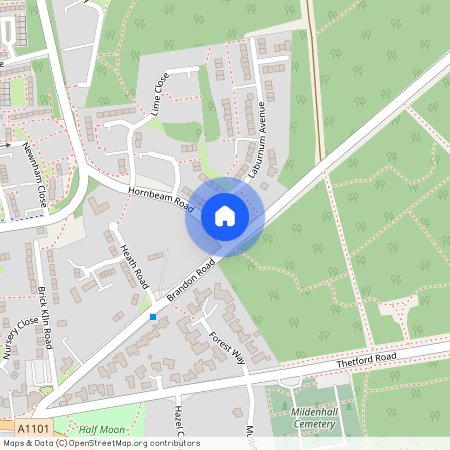 Hornbeam Road, Mildenhall, Bury St. Edmunds, Suffolk, IP28