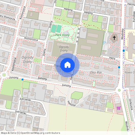 ul. Hery, Osowa, Gdańsk, pomorskie