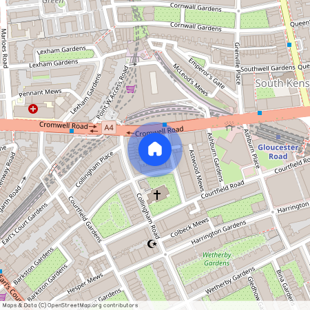 Courtfield Gardens, South Kensington, London, SW5