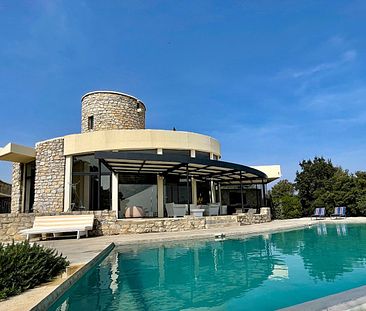 Villa de l'Estel à louer proche d'Uzès - 5 chambres climatisées - piscine chauffée - Photo 3