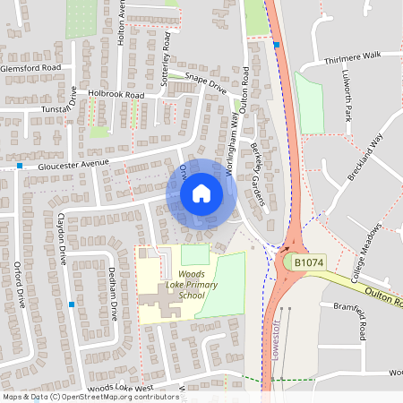 Orwell Drive, Lowestoft