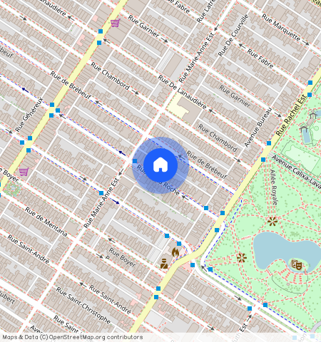 ** Rue de la Roche, Plateau-Mont-Royal, Plateau-Mont-Royal, Ile de Montréal, H2J 3H8