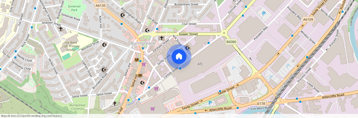 Earsham Street, Sheffield, South Yorkshire, UK, S4