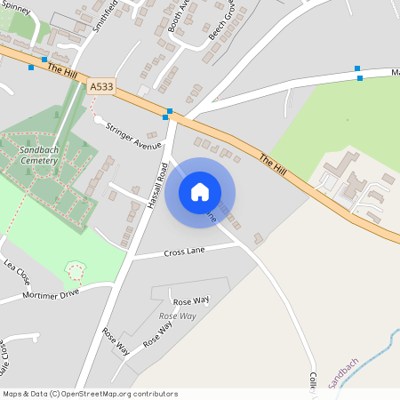 Colley Lane, Sandbach, CW11
