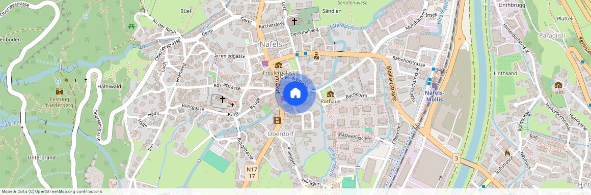 8752, Glarus Nord, Giessenbrücke