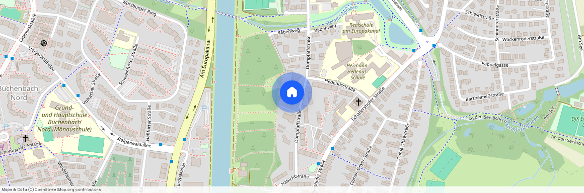 Dompfaffstraße 140, 91056 Erlangen