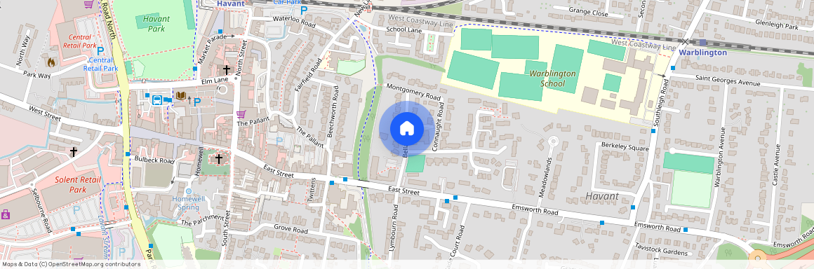 Flat 18, Norfolk House, 18a Maidstone Road, PO9 2RD, Oaklands Road