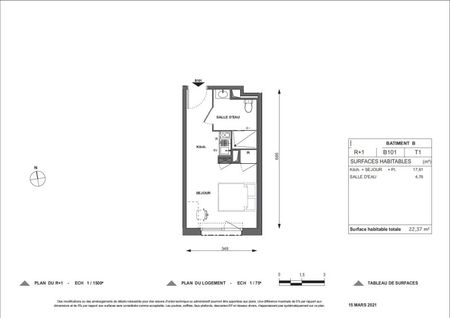 Location Appartement 1 pièce 22m² JOUE LES TOURS 37300 - Photo 5