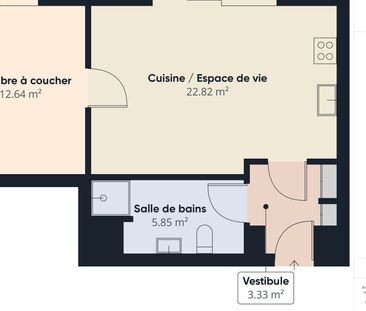 Appartement à louer 2 pièces • Holtzheim - Photo 5