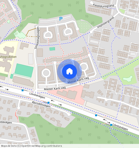 Mäster Karls väg 21, Villastaden