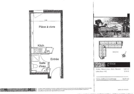 Location Appartement 1 pièce 18m² MARSEILLE 9ème - Photo 5