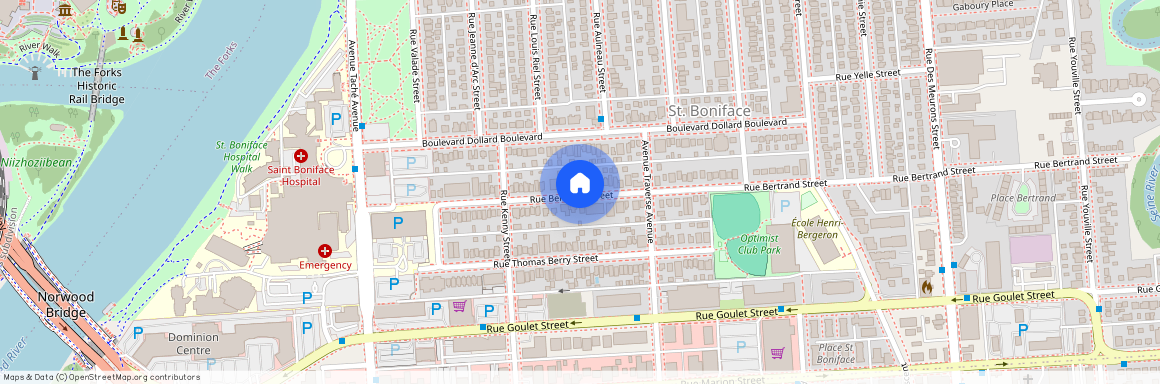 Rue Bertrand Street, Winnipeg, MB R2H 0N5