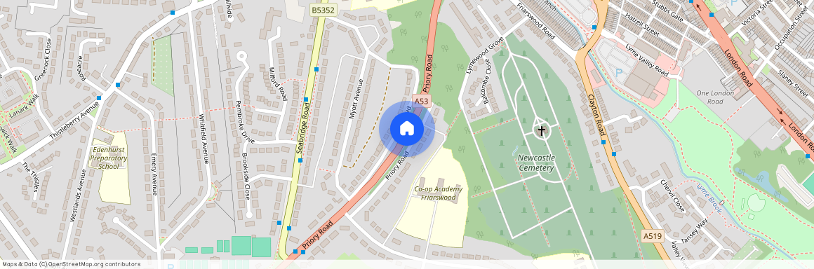 Priory Road, Newcastle, ST5