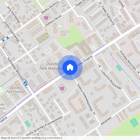 ul. Fryderyka Chopina, Mysłowice, śląskie